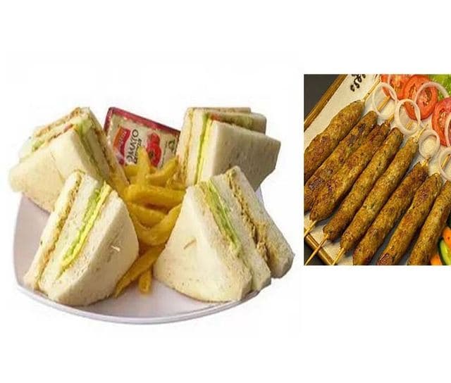 BBQ Reshmi Sandwich