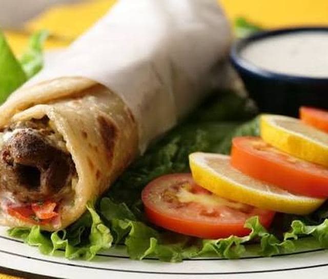 Chicken Reshmi Kebab Roll