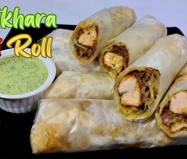 Chicken Chatkhara Roll