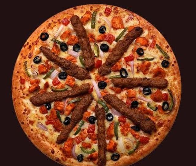 Kabab Crust Pizza