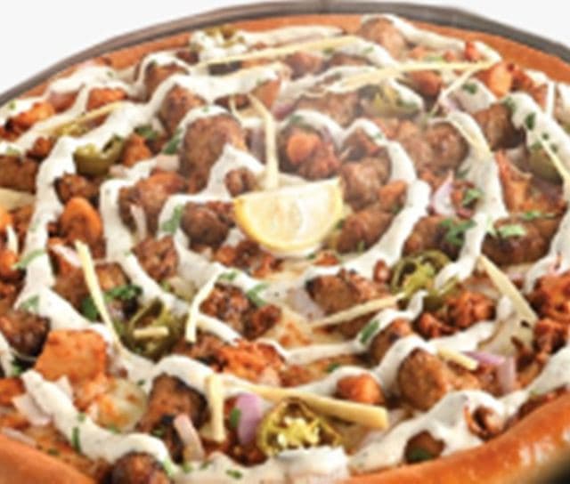 Kebab Bihari Chicken Pizza