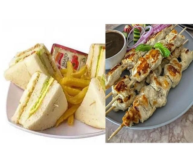 Malai Boti Sandwich